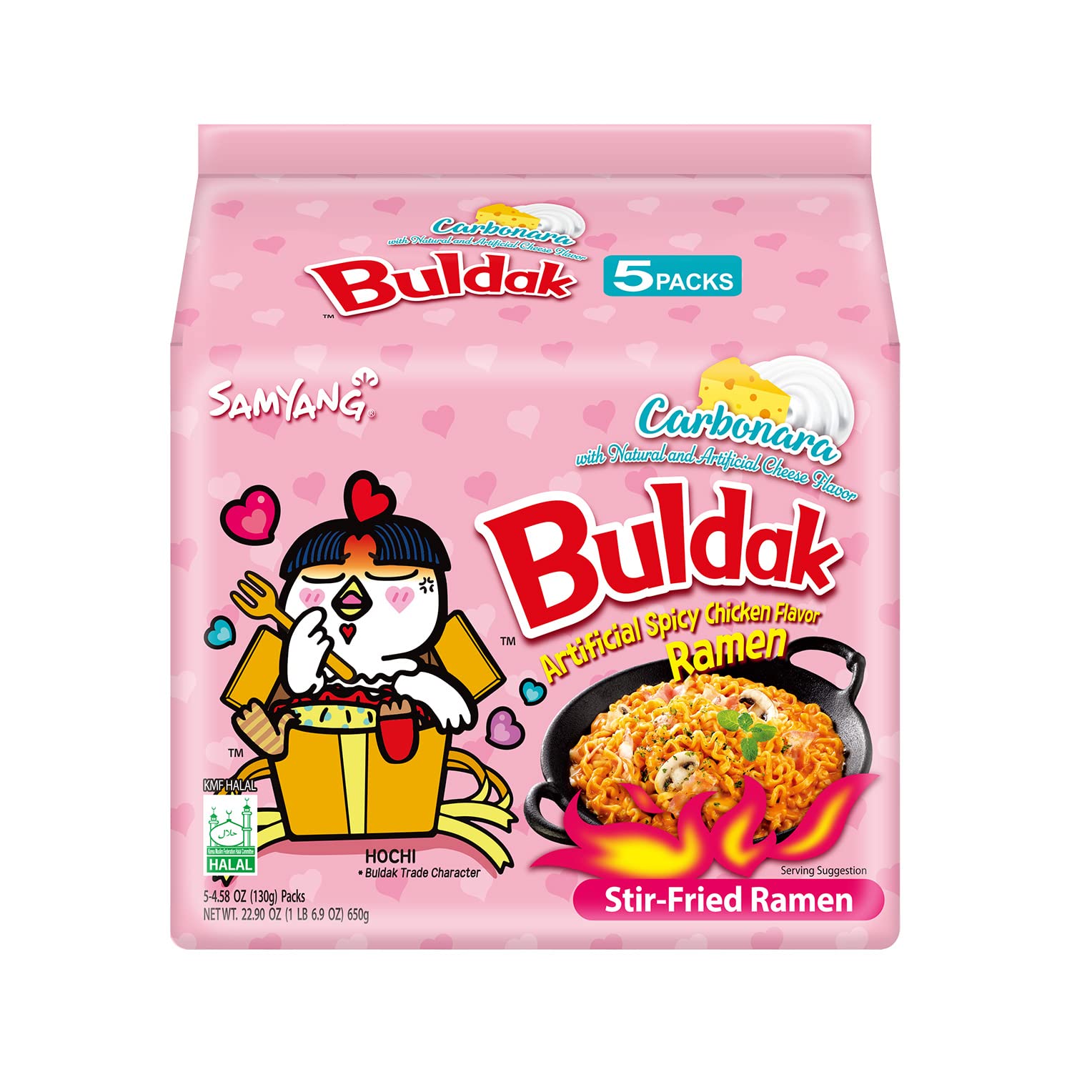 SAMYANG Buldak Flavor Ramen 140g x 5p x 8